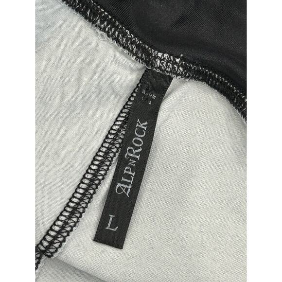 Alp n Rock Base Layer Leggings Pants Womens Size M Gray & Black Fair Isle - Picture 4 of 5